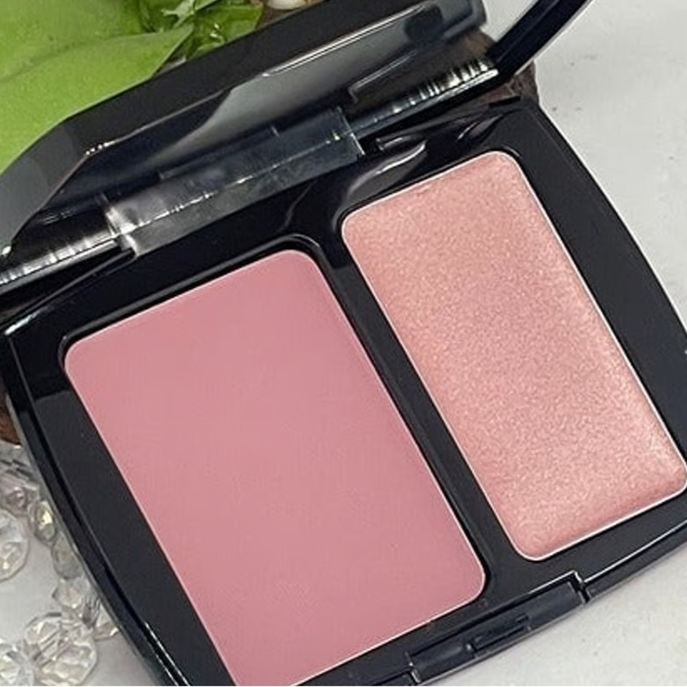 Lancôme - Blush Subtil Duo - Powder Blush & Highlighter - Aplum/Perfect Pink - Picture 3 of 4